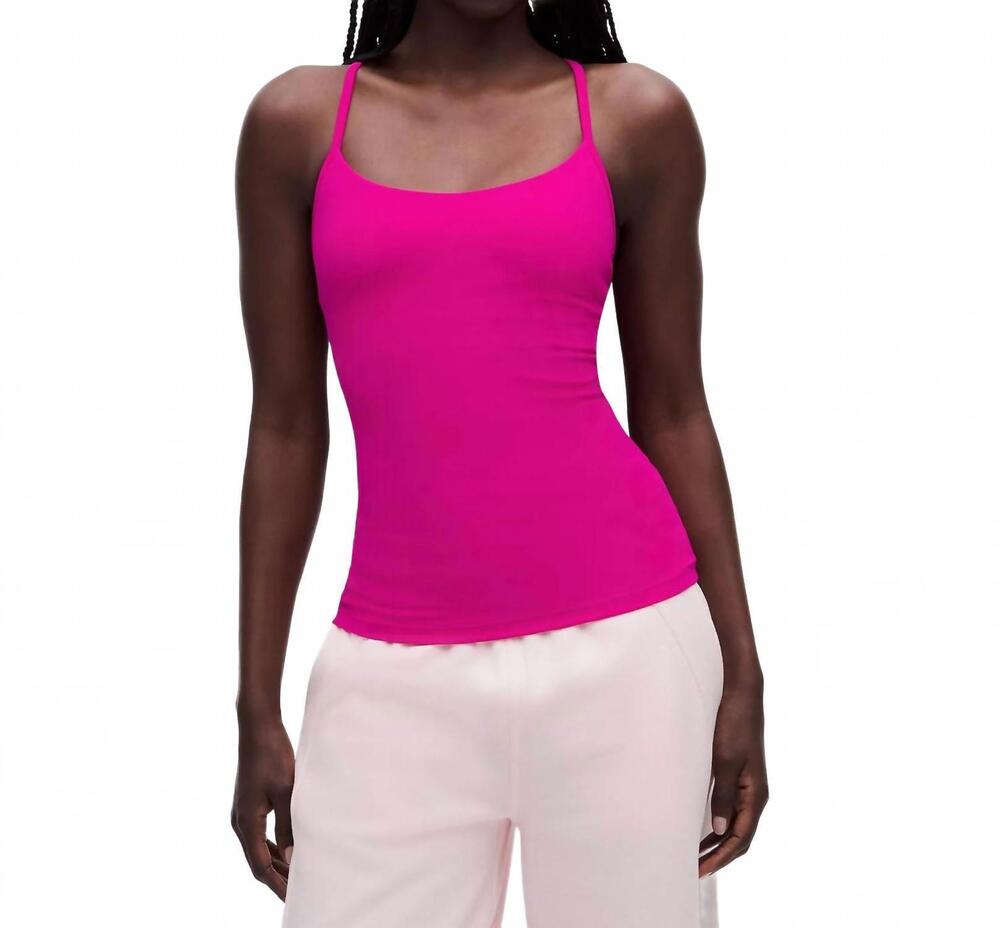 NEW LULULEMON flow y tank top light support - b/c cup in pink flare